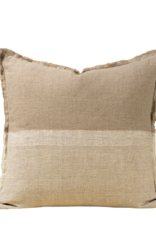 August Linen Pillow, 24x24
