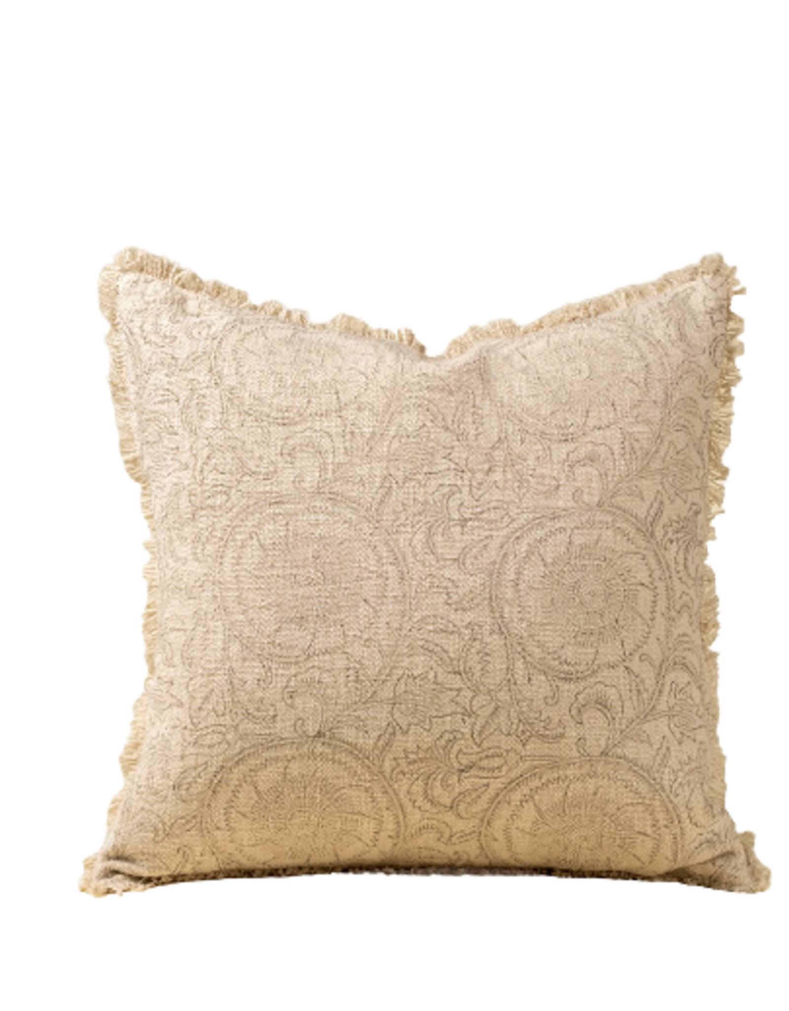 20x20 Botanique Fringe Pillow