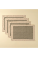 Canvas Placemats S/4, Stone