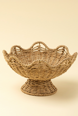 Cleo Scalloped Fruit Basket