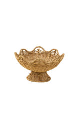 Cleo Scalloped Fruit Basket