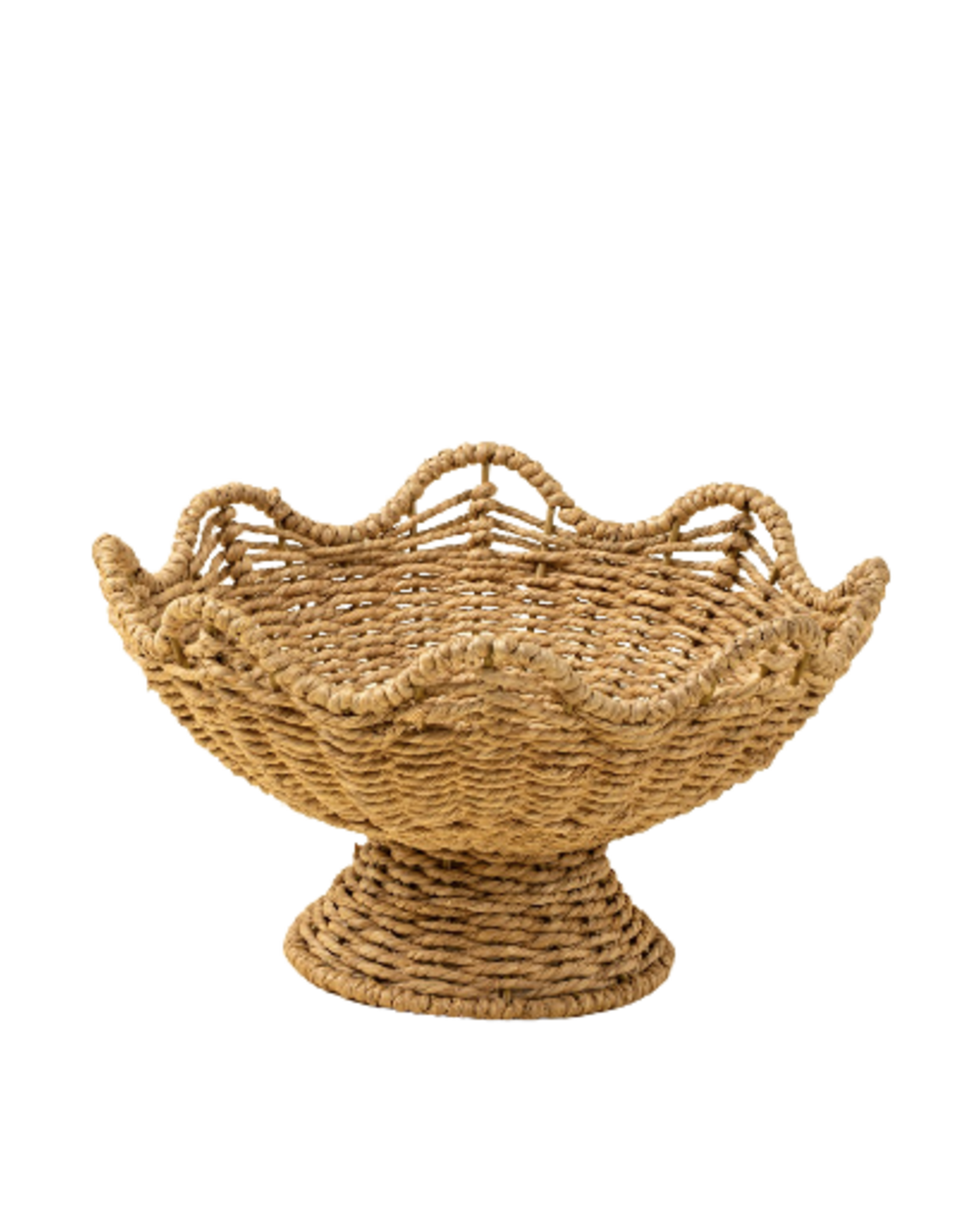 Cleo Scalloped Fruit Basket