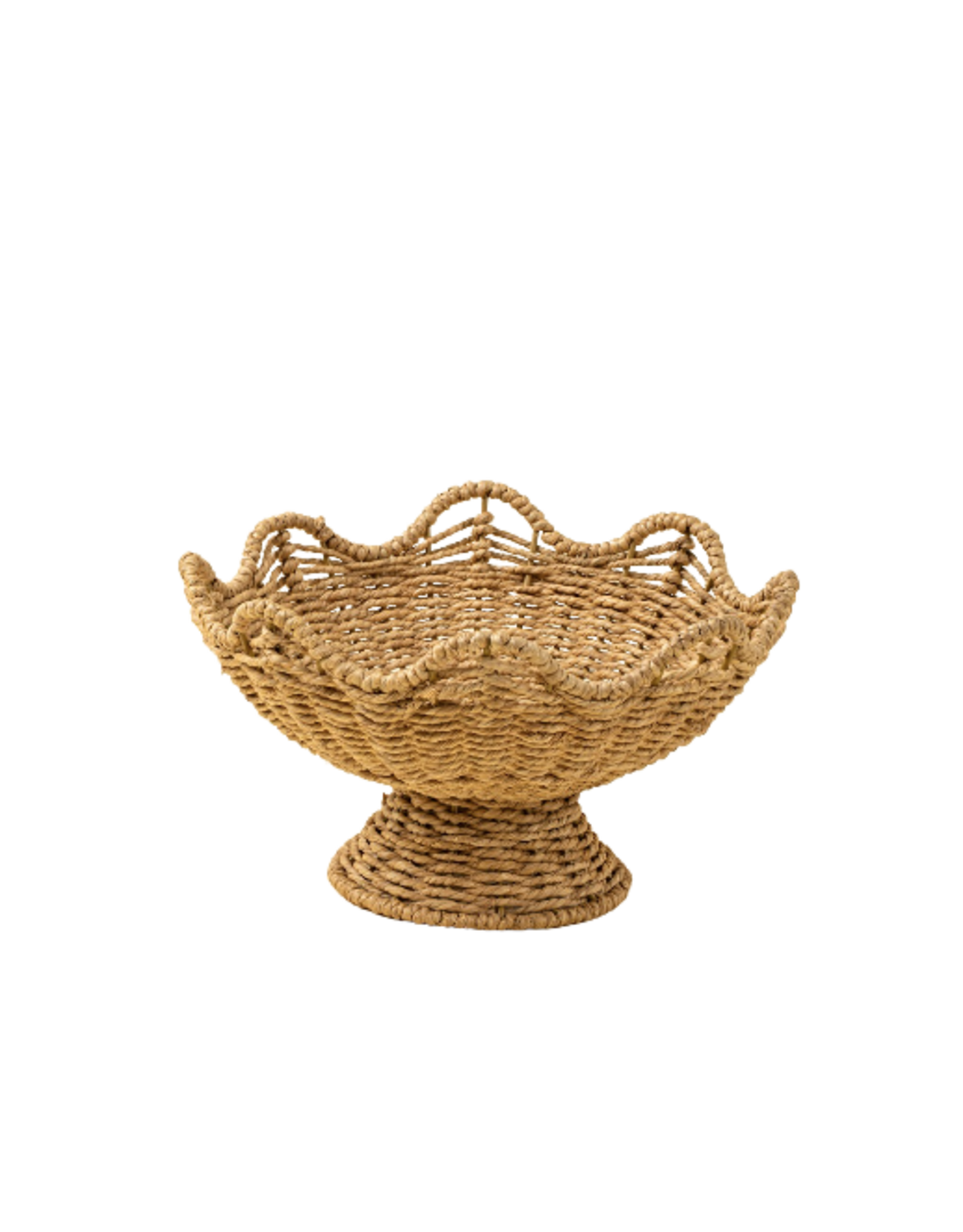 Cleo Scalloped Fruit Basket