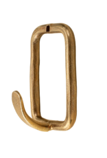 Luca Forged Iron Hook, Square