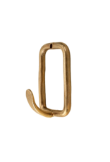 Luca Forged Iron Hook, Square