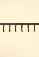 Forged Iron Wall Hook, 8 Hooks
