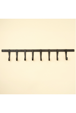 Forged Iron Wall Hook, 8 Hooks