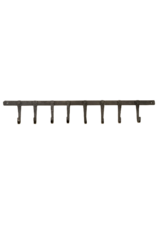 Forged Iron Wall Hook, 8 Hooks
