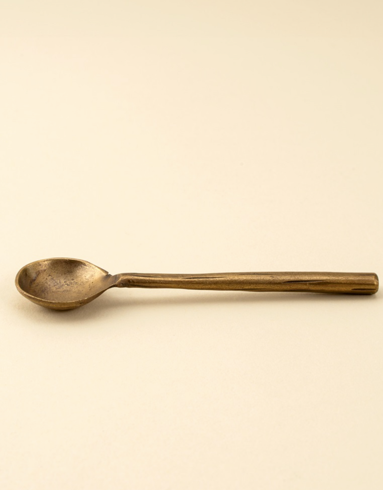 Brass Salt Spoon