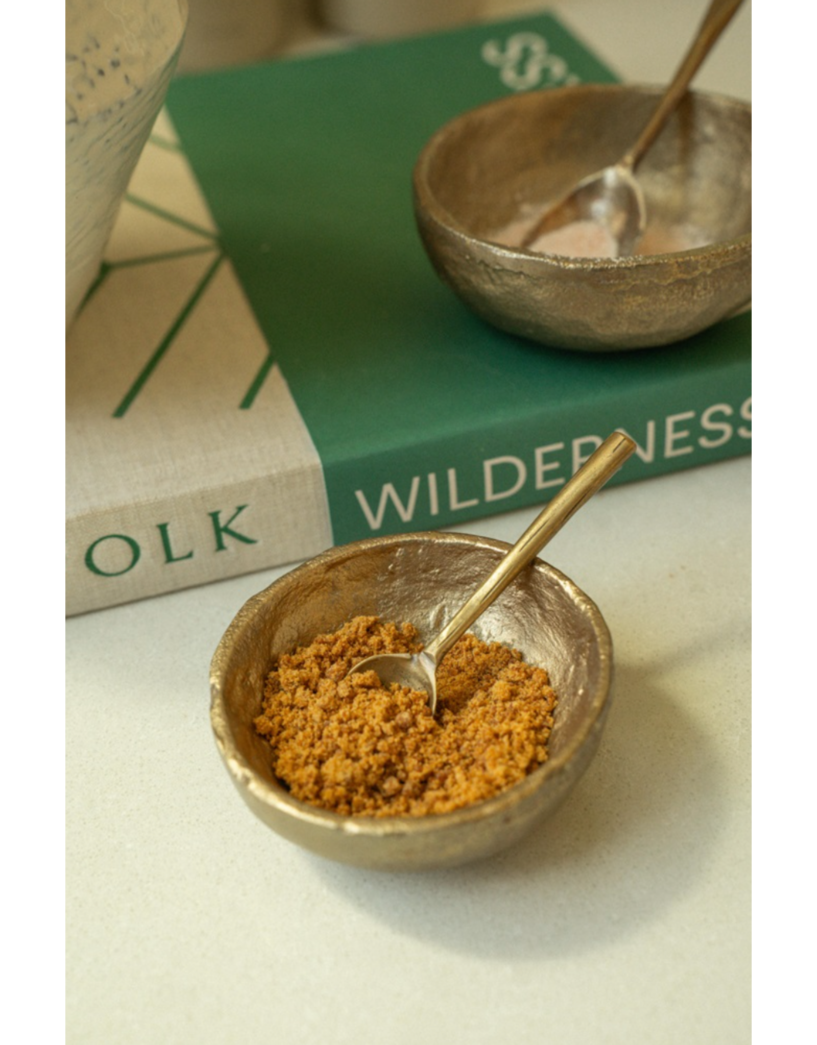 Brass Salt Spoon