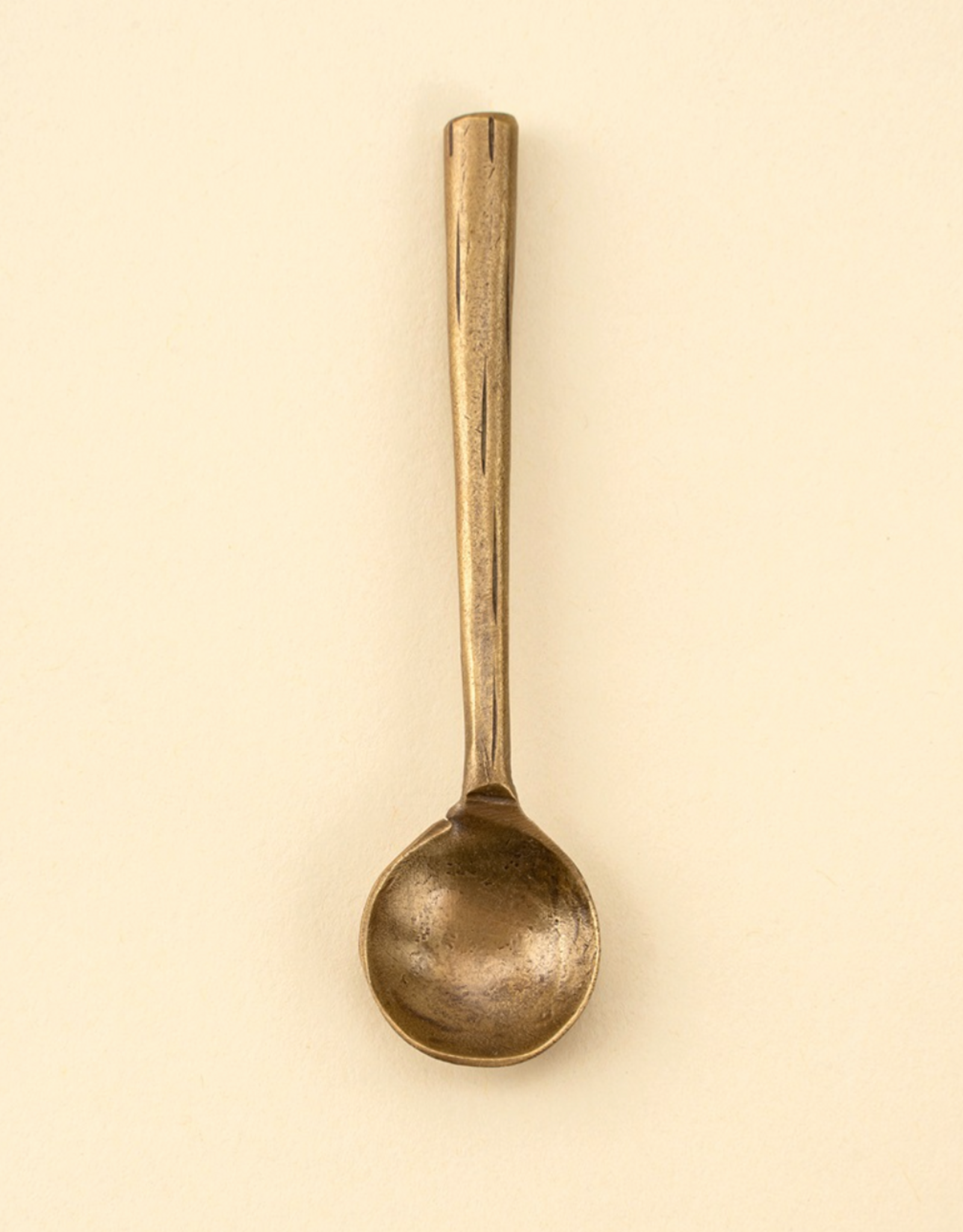 Brass Salt Spoon