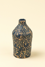 Patterned Paper Mache Vase
