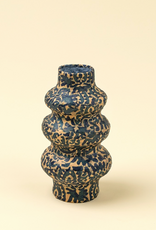 Patterned Paper Mache Vase