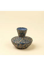 Patterned Paper Mache Vase