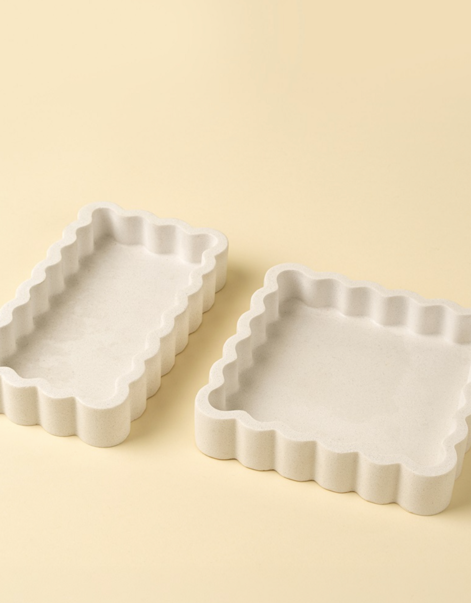 Scalloped Jewelry Plate