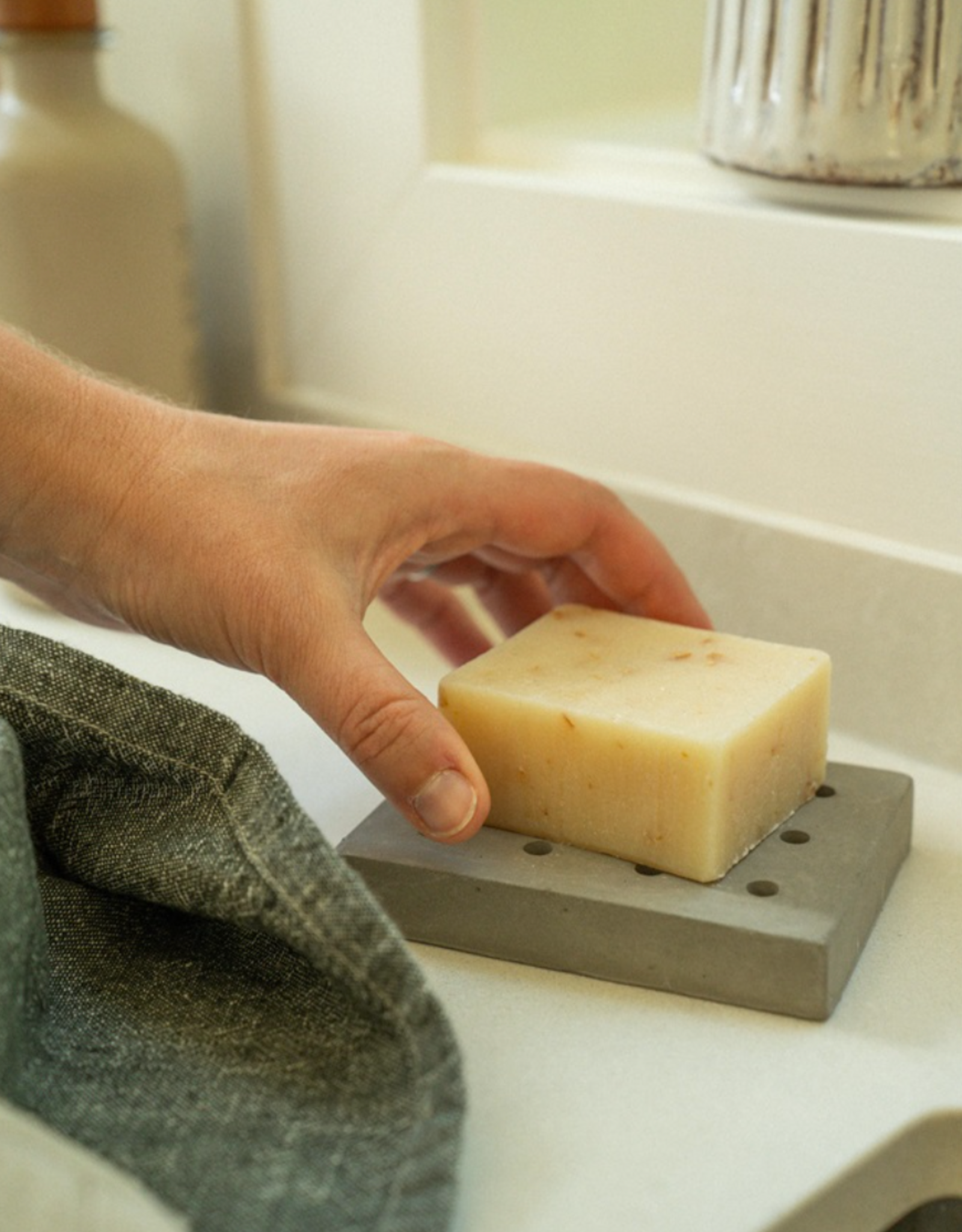 Concrete Soap Dish
