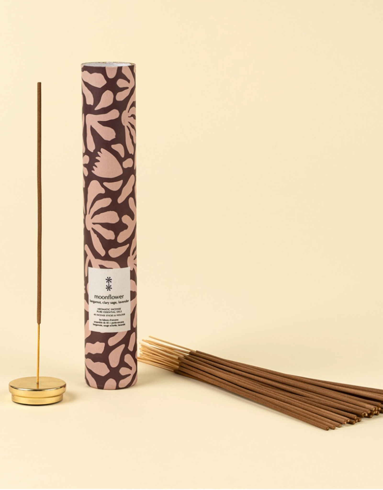 Incense Set/30 Sticks + Holder