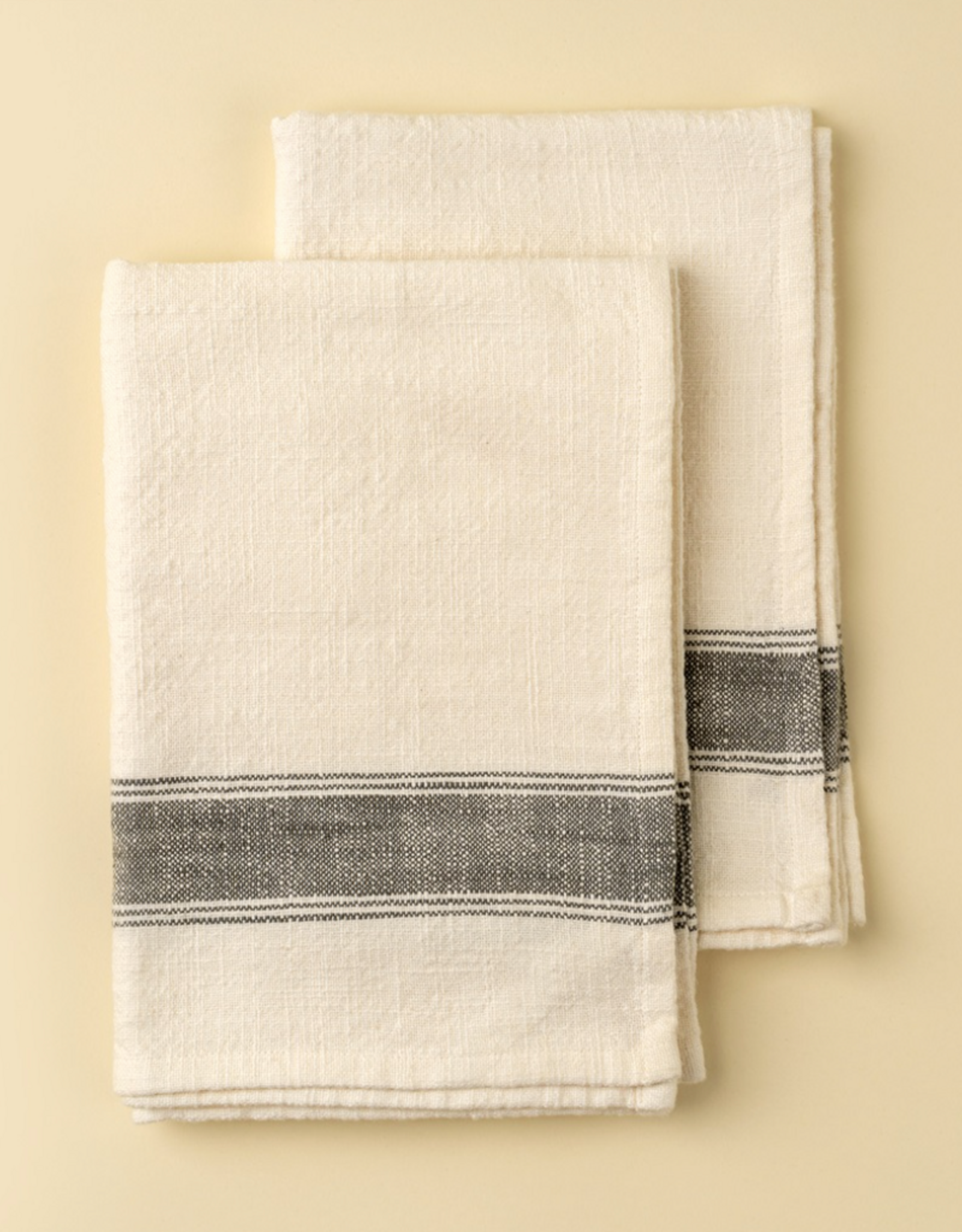 Grain Sack Tea Towels S/2