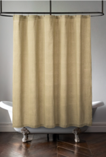 Stripe Block Print Shower Curtain, 72x72