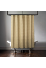 Stripe Block Print Shower Curtain, 72x72