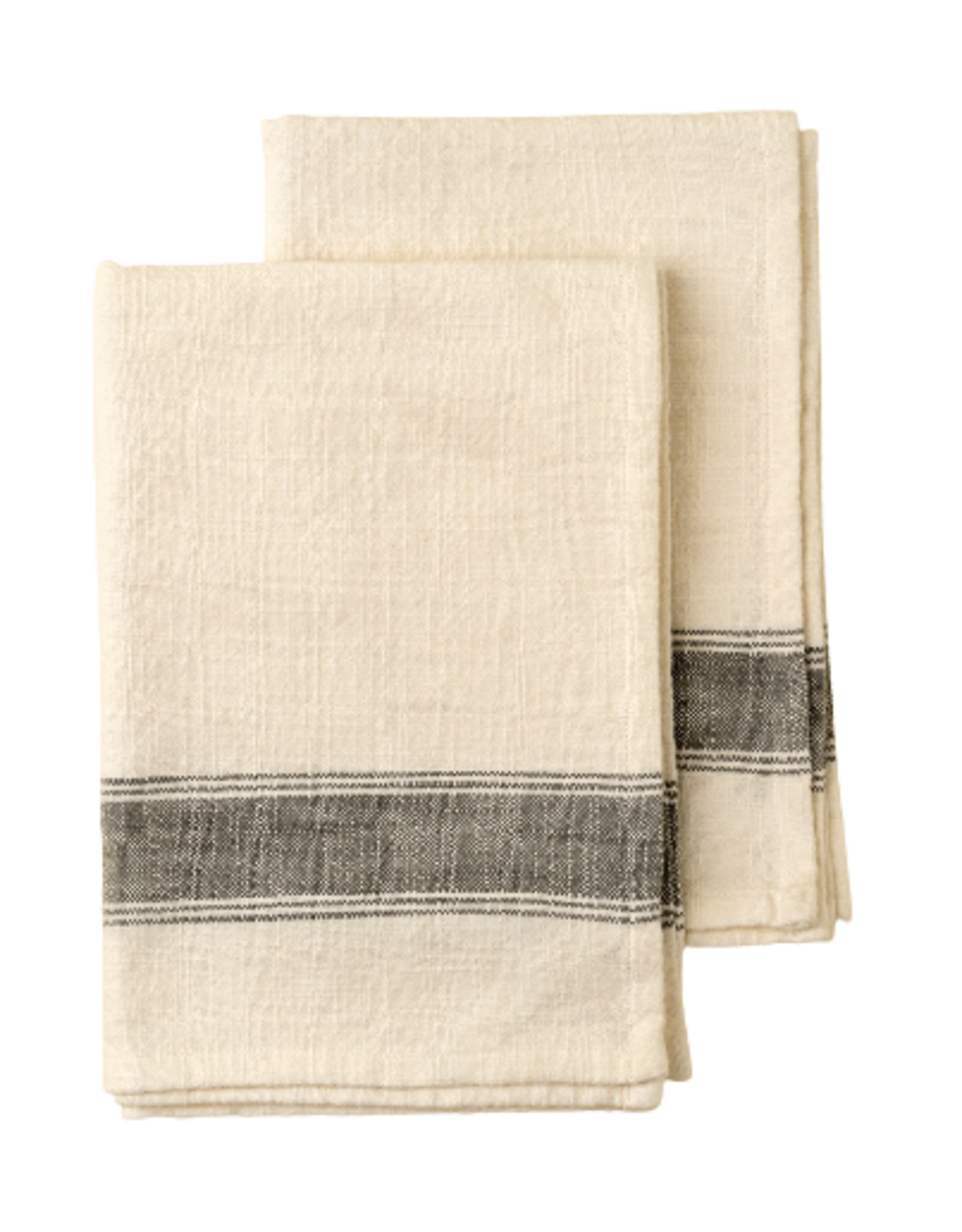 Grain Sack Tea Towels S/2