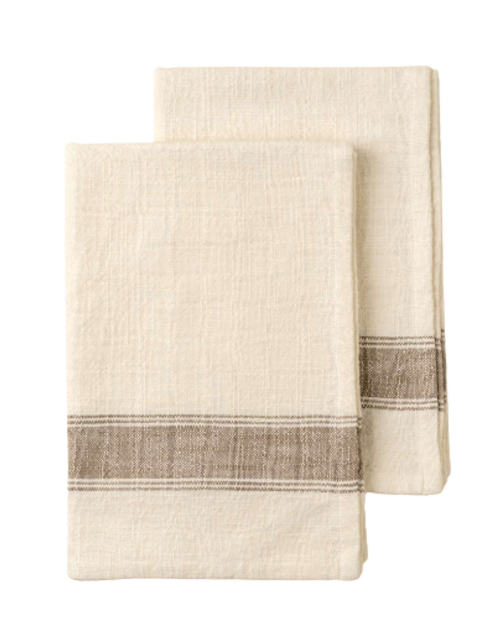 Grain Sack Tea Towels S/2