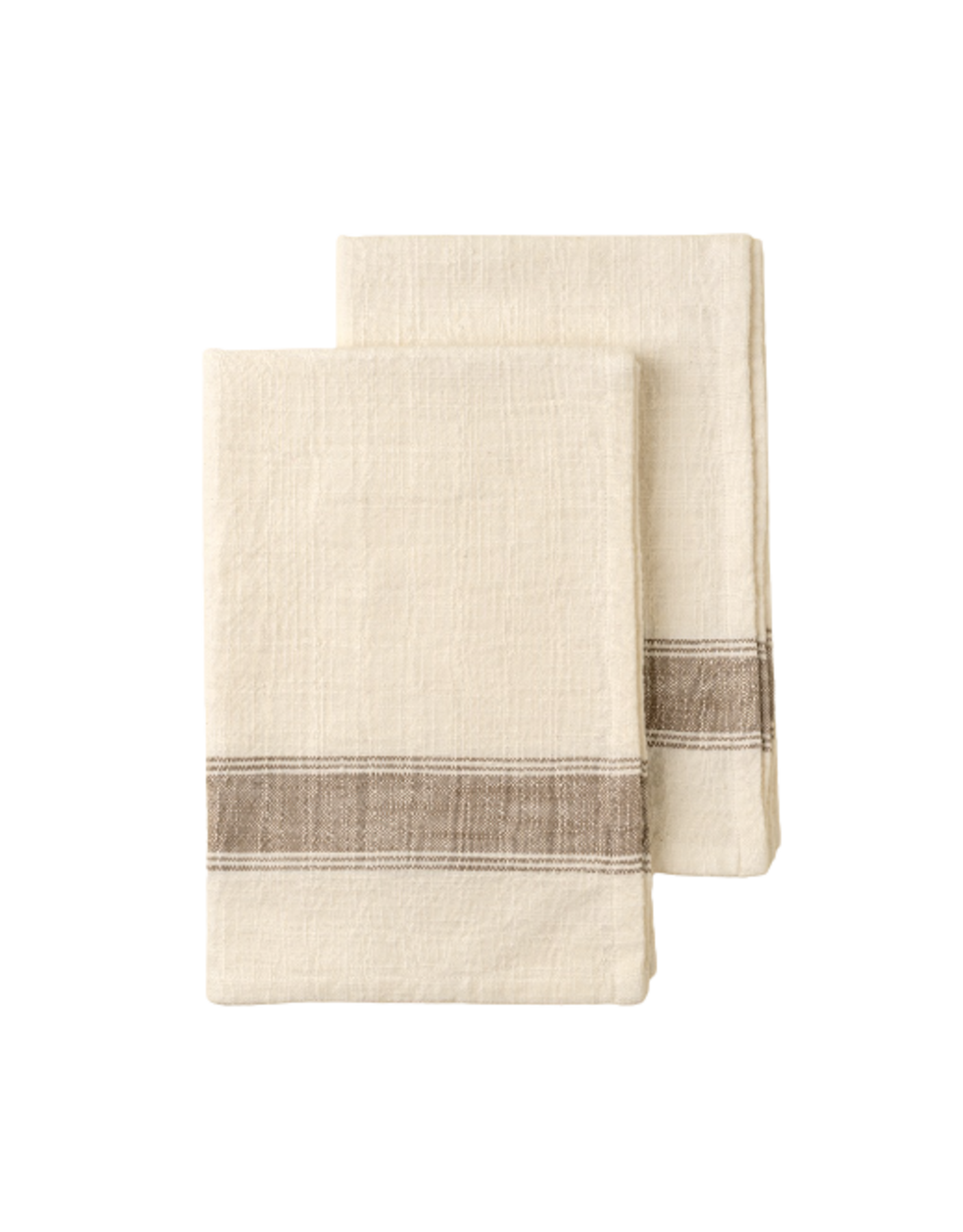 Grain Sack Tea Towels S/2
