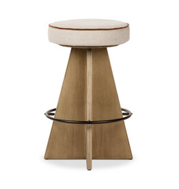 Damon Swivel Counter Stool, Harbor Sand