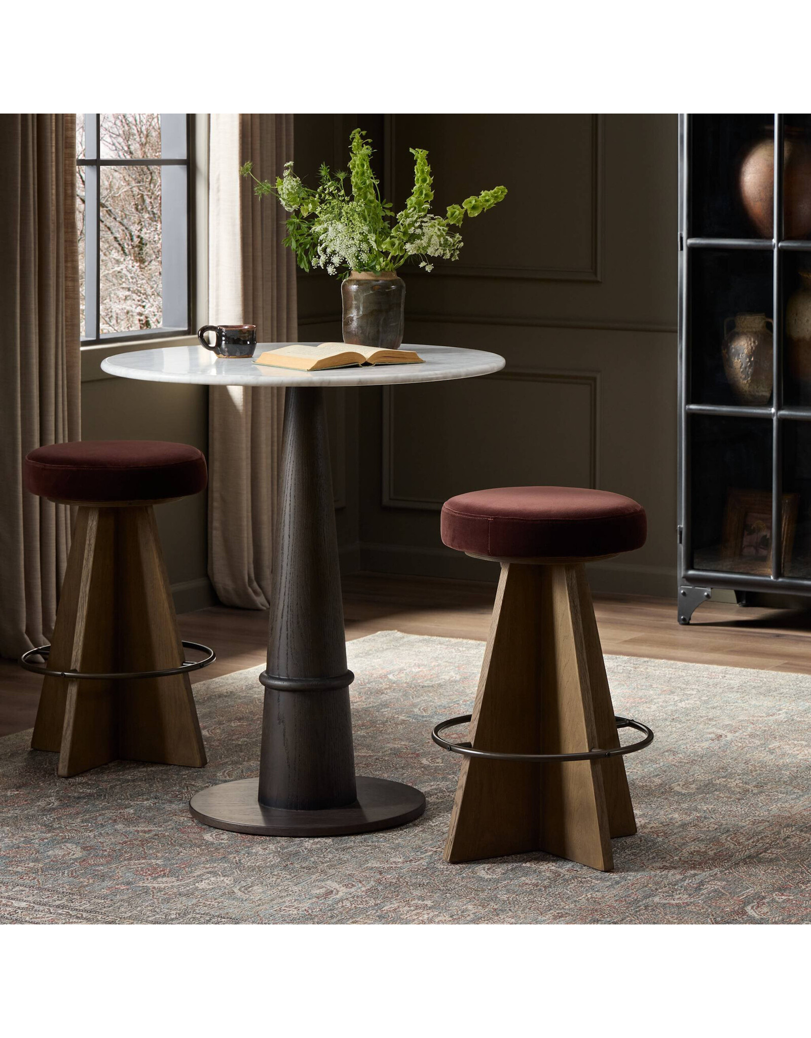 Damon Swivel Counter Stool