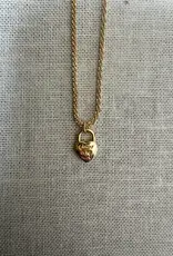 Serpentine Chain + Forever In My Heart Charm