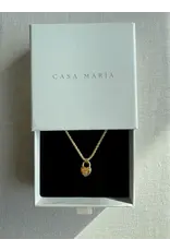 Serpentine Chain + Forever In My Heart Charm