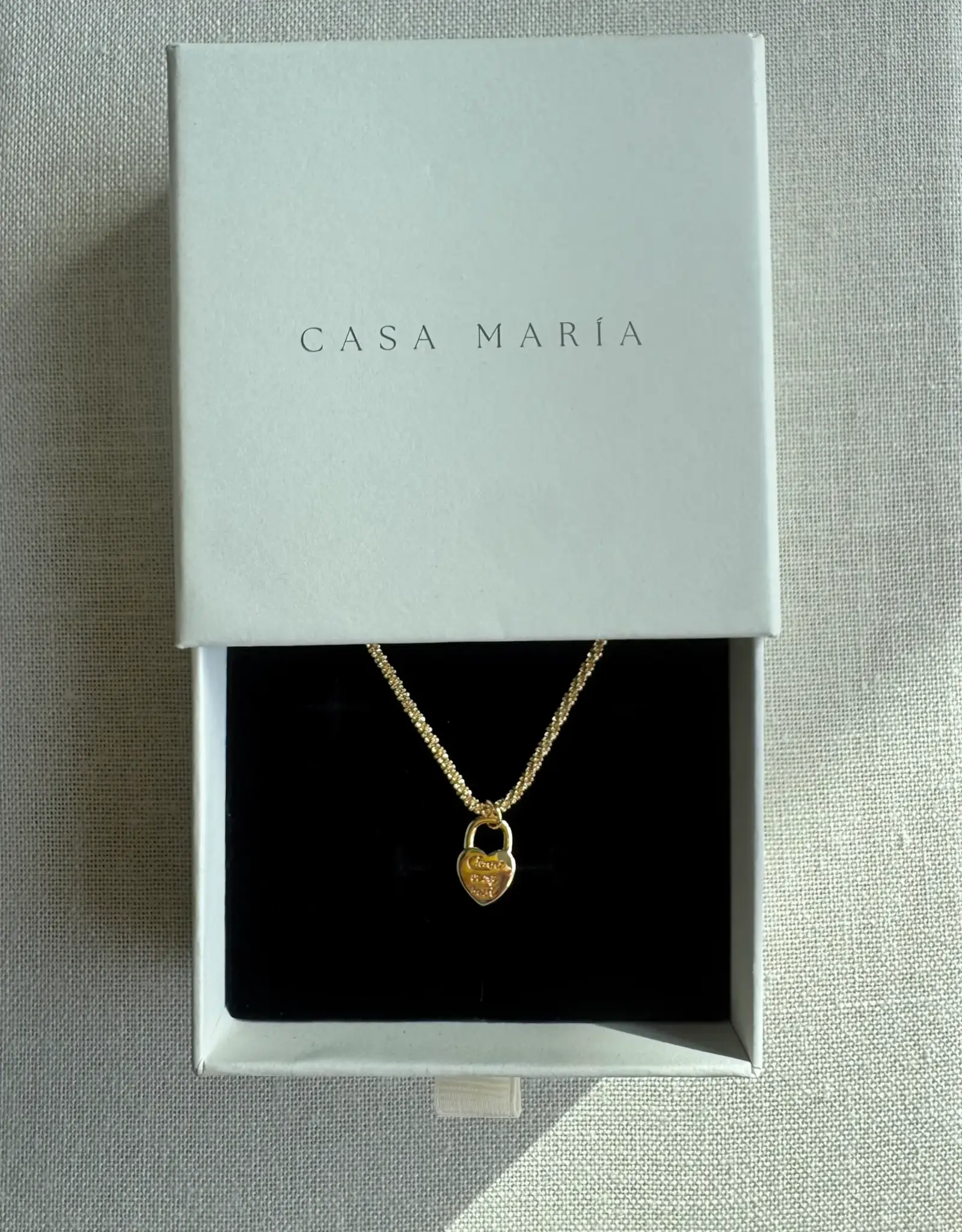 Serpentine Chain + Forever In My Heart Charm