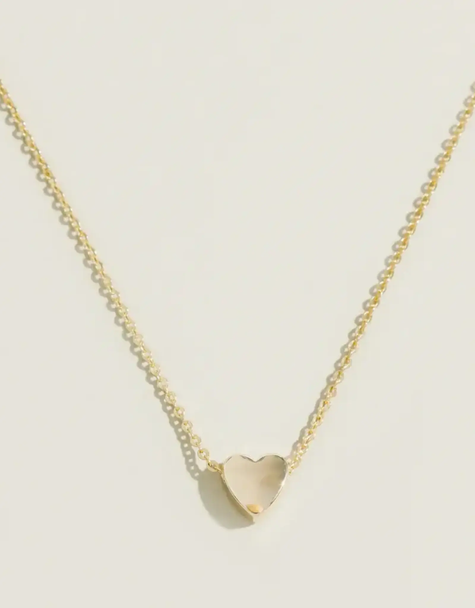 Solid Heart Necklace