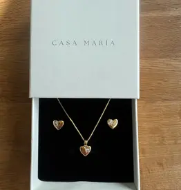 Heart Cz Set