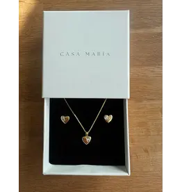 Heart Cz Set