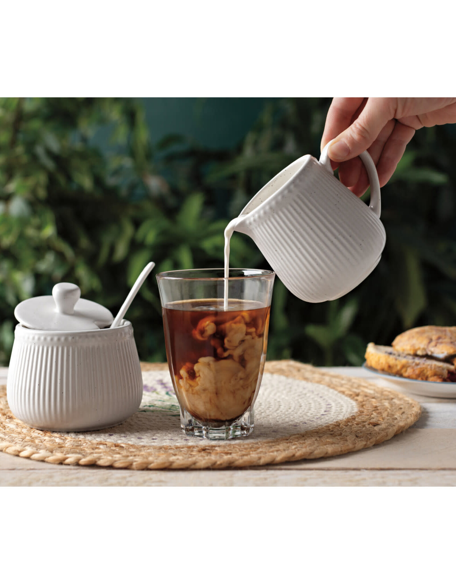 White Speckled Creamer