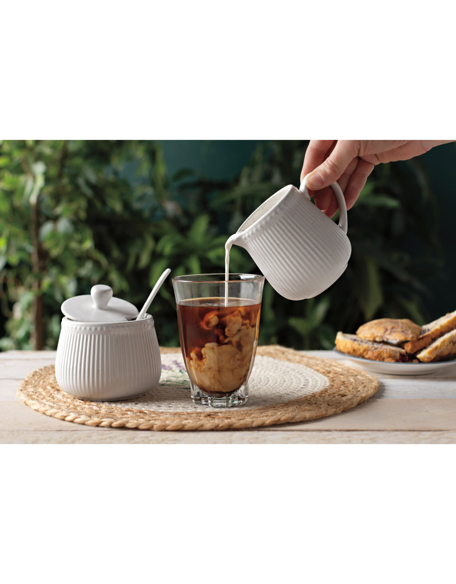 White Speckled Creamer