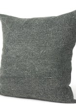 Jack Linen Pillow - Green, 22x22