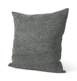 Jack Linen Pillow - Green, 22x22