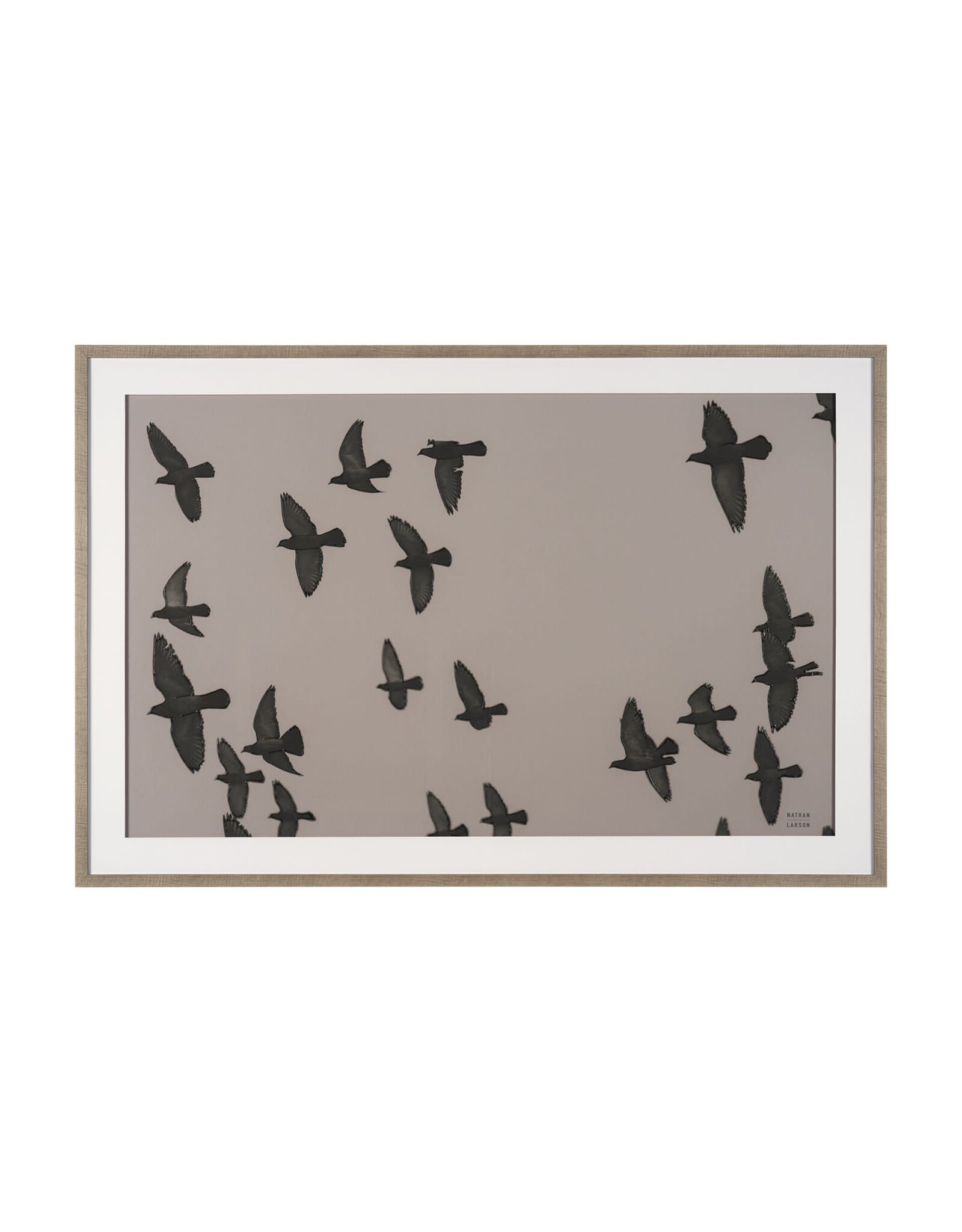 Flock I Art, 61.5L x 1.6W x 41.5H