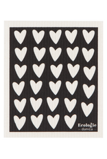 Dishcloth Swedish Hearts