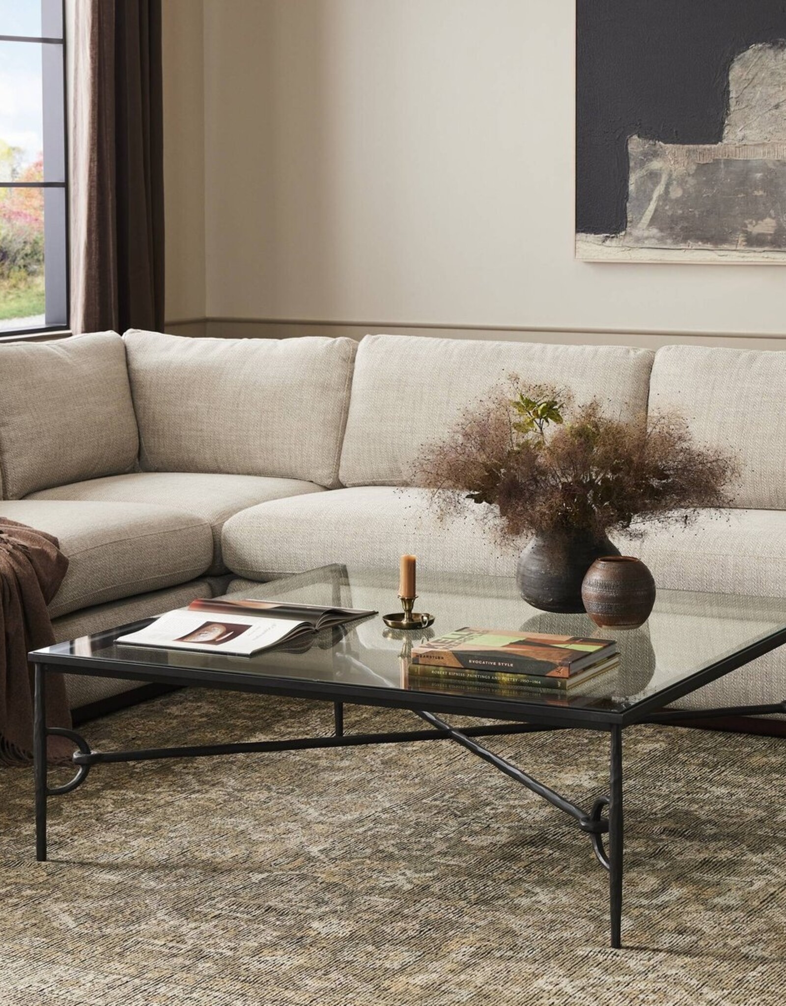 Babylon Coffee Table in Glass