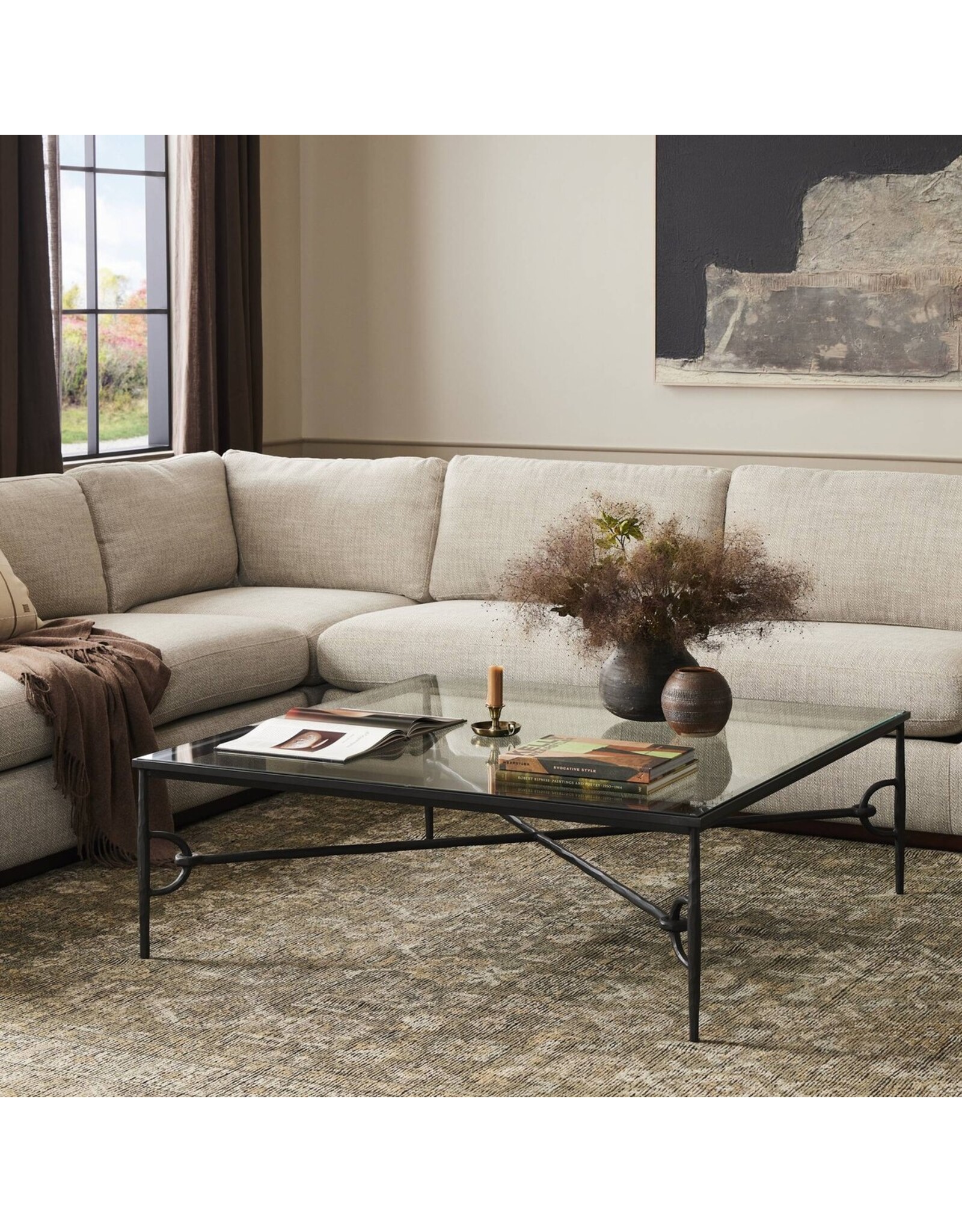 Babylon Coffee Table in Glass
