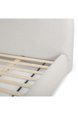 Fox King Bed in Cream