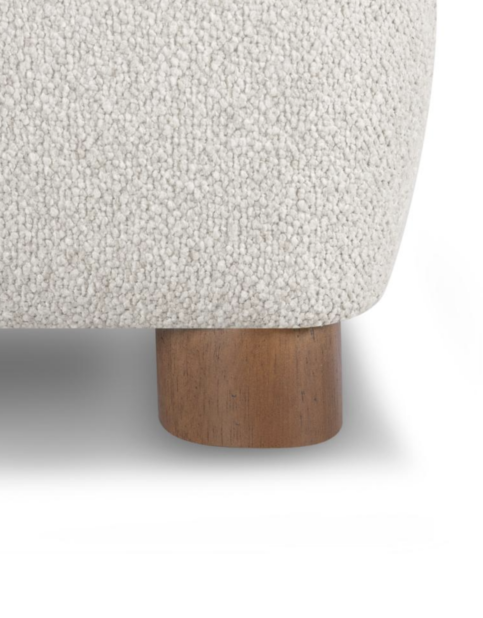 Fox King Bed in Cream