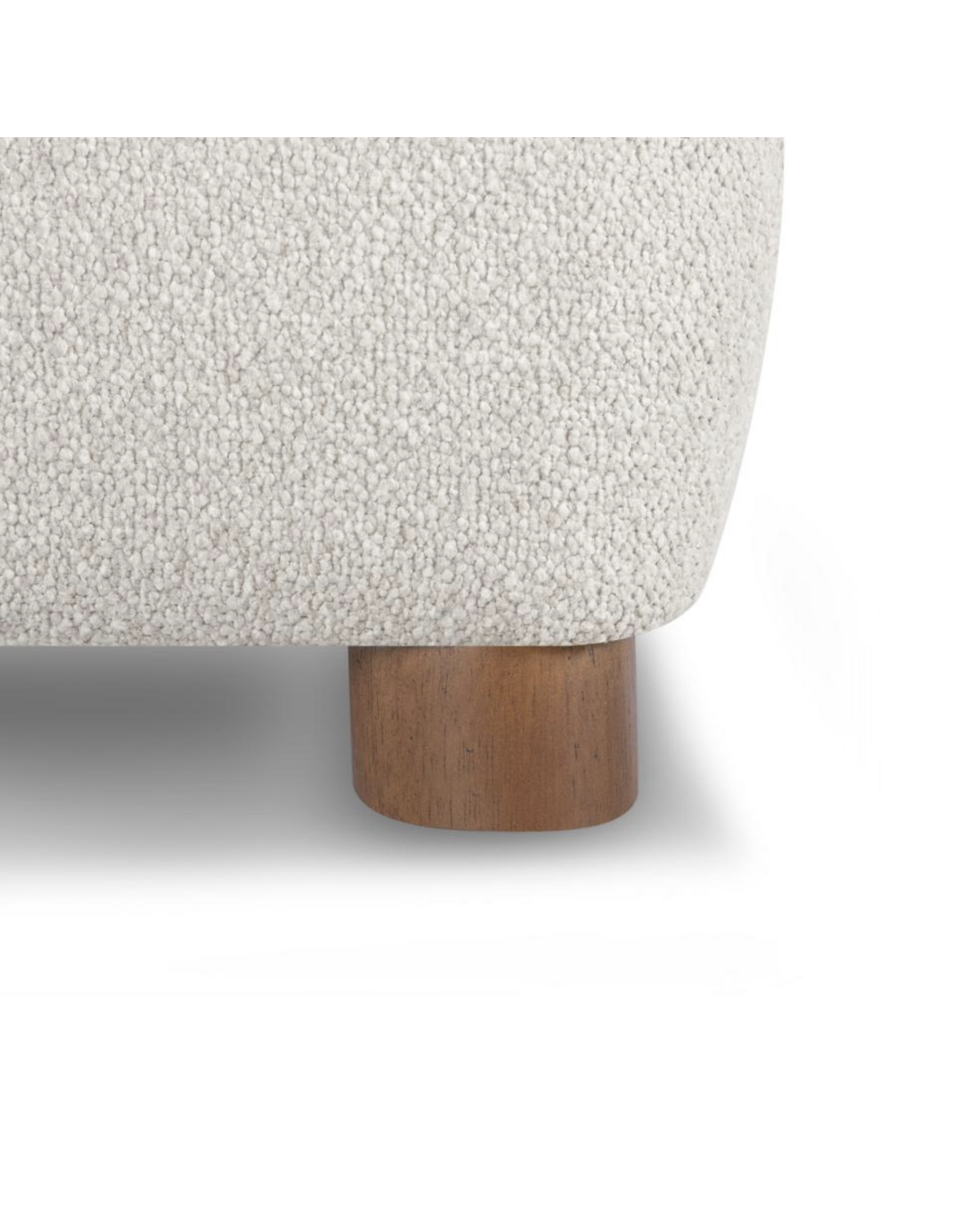 Fox King Bed in Cream