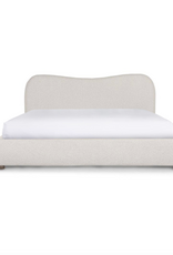 Fox King Bed in Cream