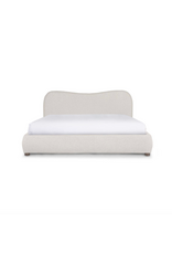 Fox King Bed in Cream