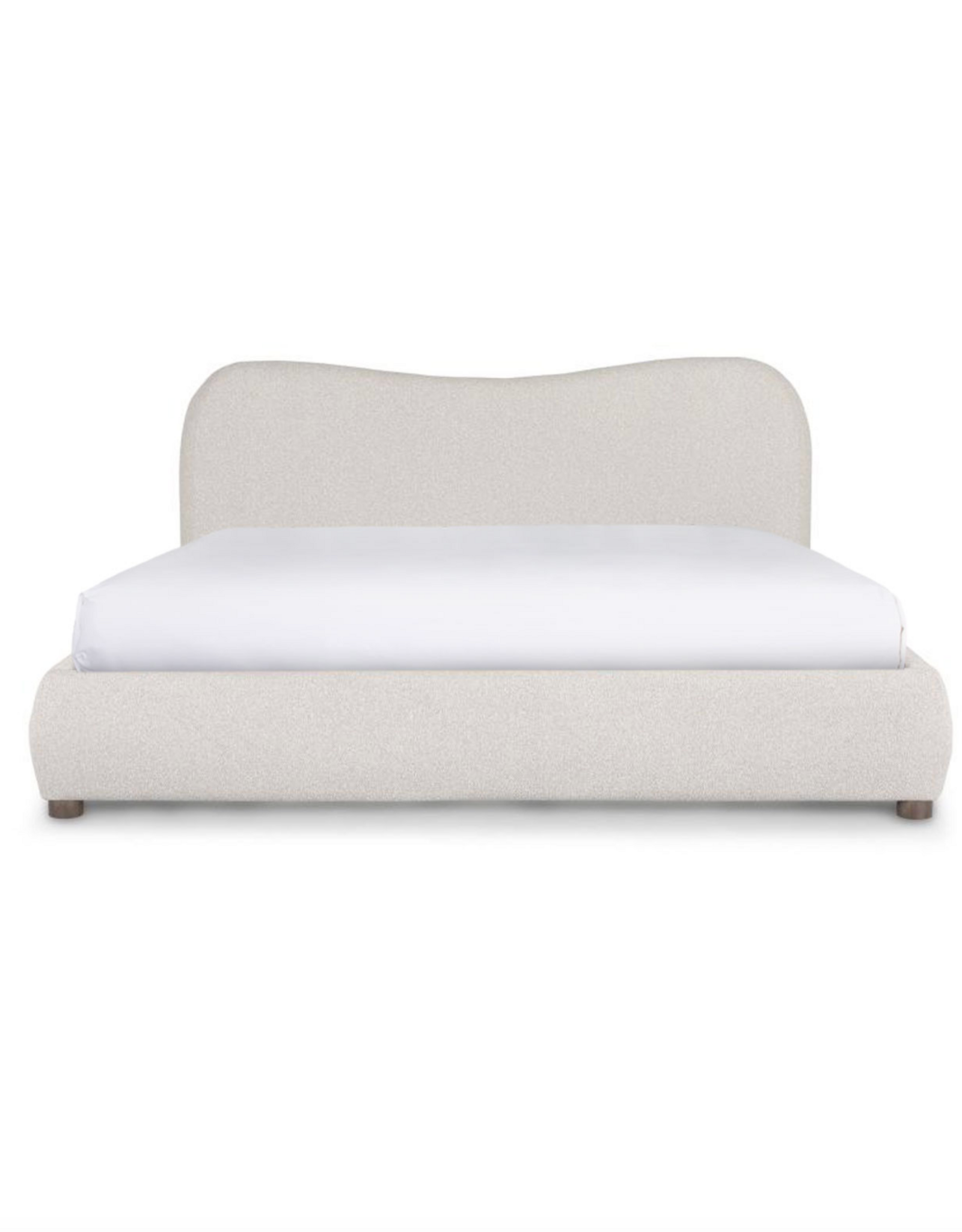 Fox King Bed in Cream