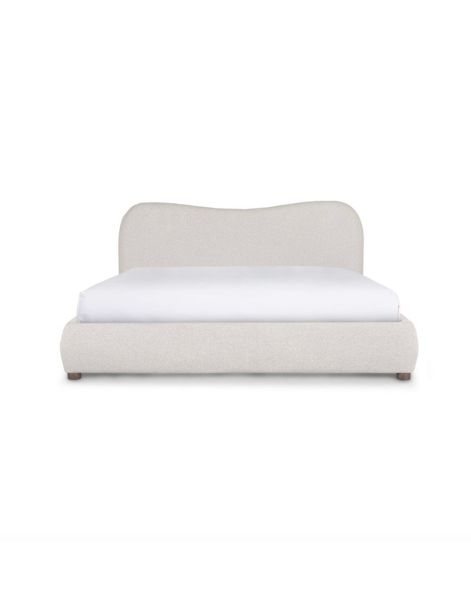 Fox King Bed in Cream